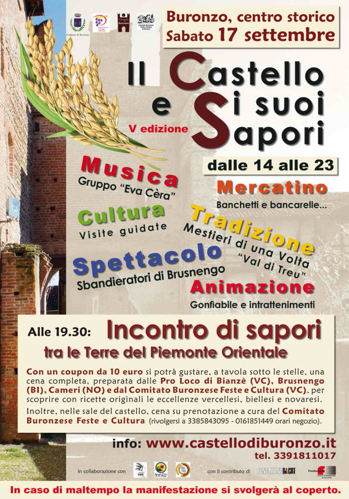 sapori 16 eventi